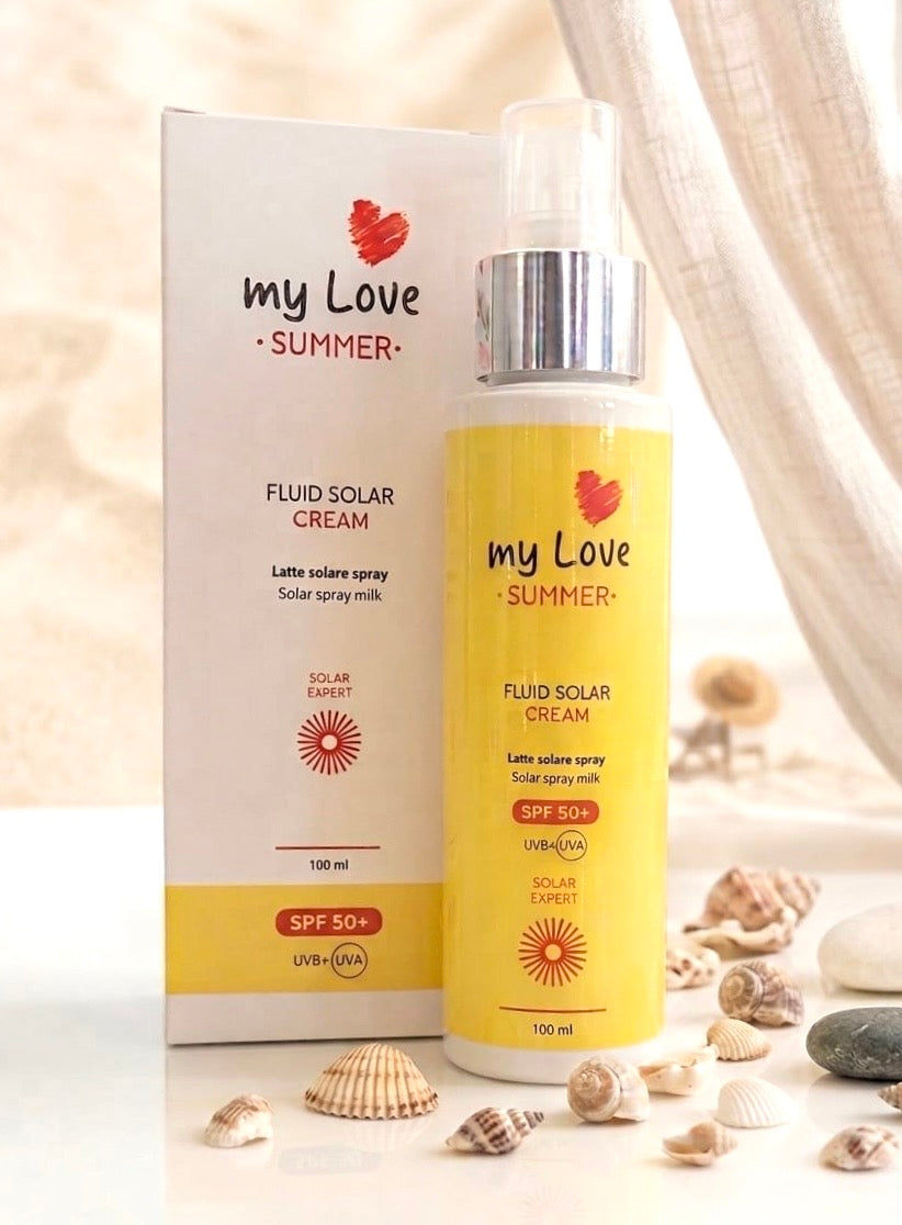 Fluid Solar Cream - Latte solare Spray 50+