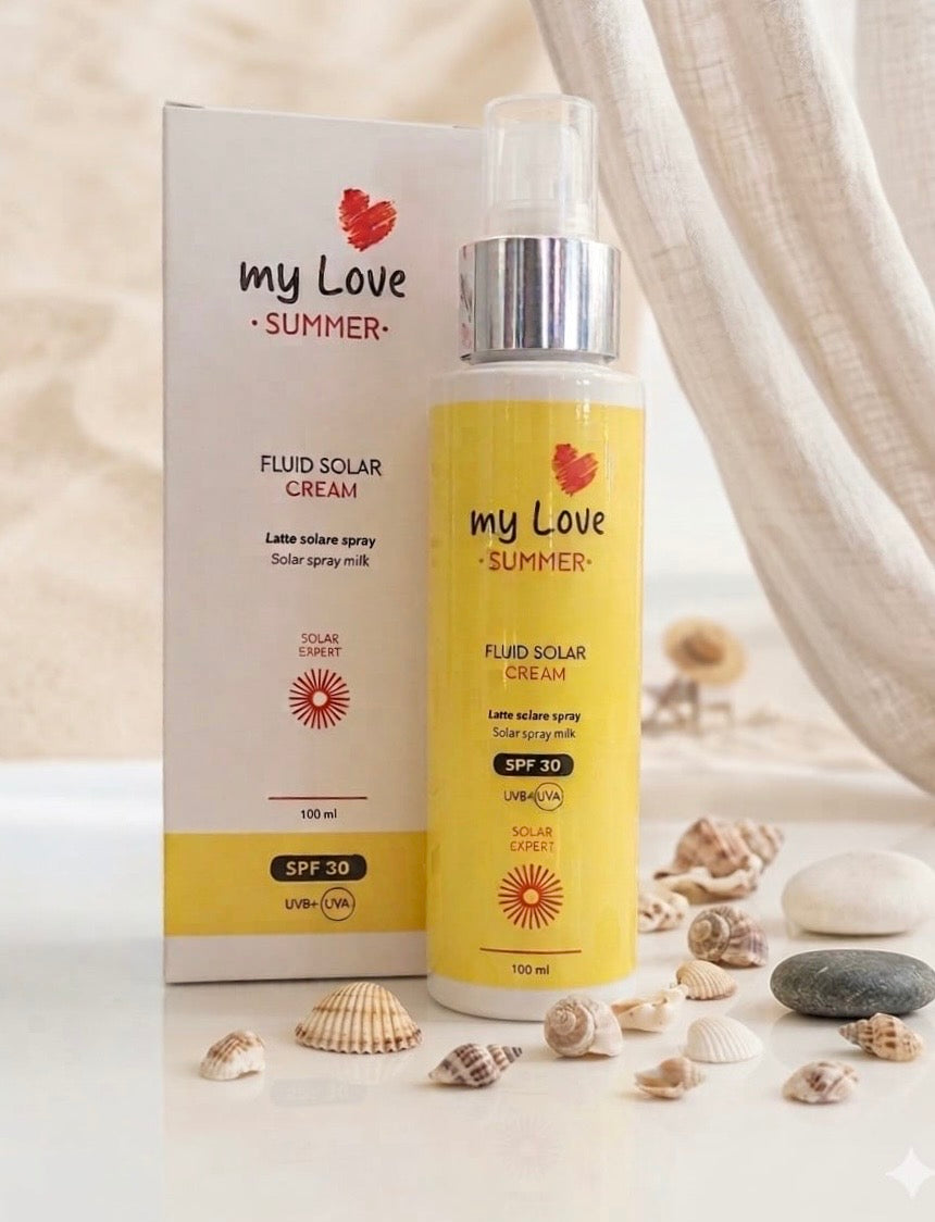 Fluid Solar Cream - Latte solare Spray 30+